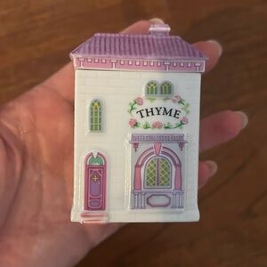 LENOX SPICE VILLAGE Vintage 1989 Thyme Spice Jar Never Used